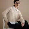 Xyra Blouse Kode 411 Cream - Image 2