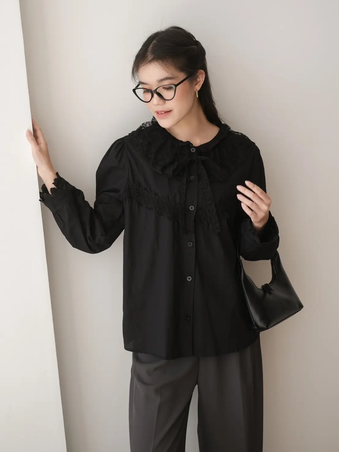 Janitha Shirt Kode 67/560 Black