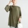 Ersya Plisket Longsleeve Kode 50005 Army - Image 2