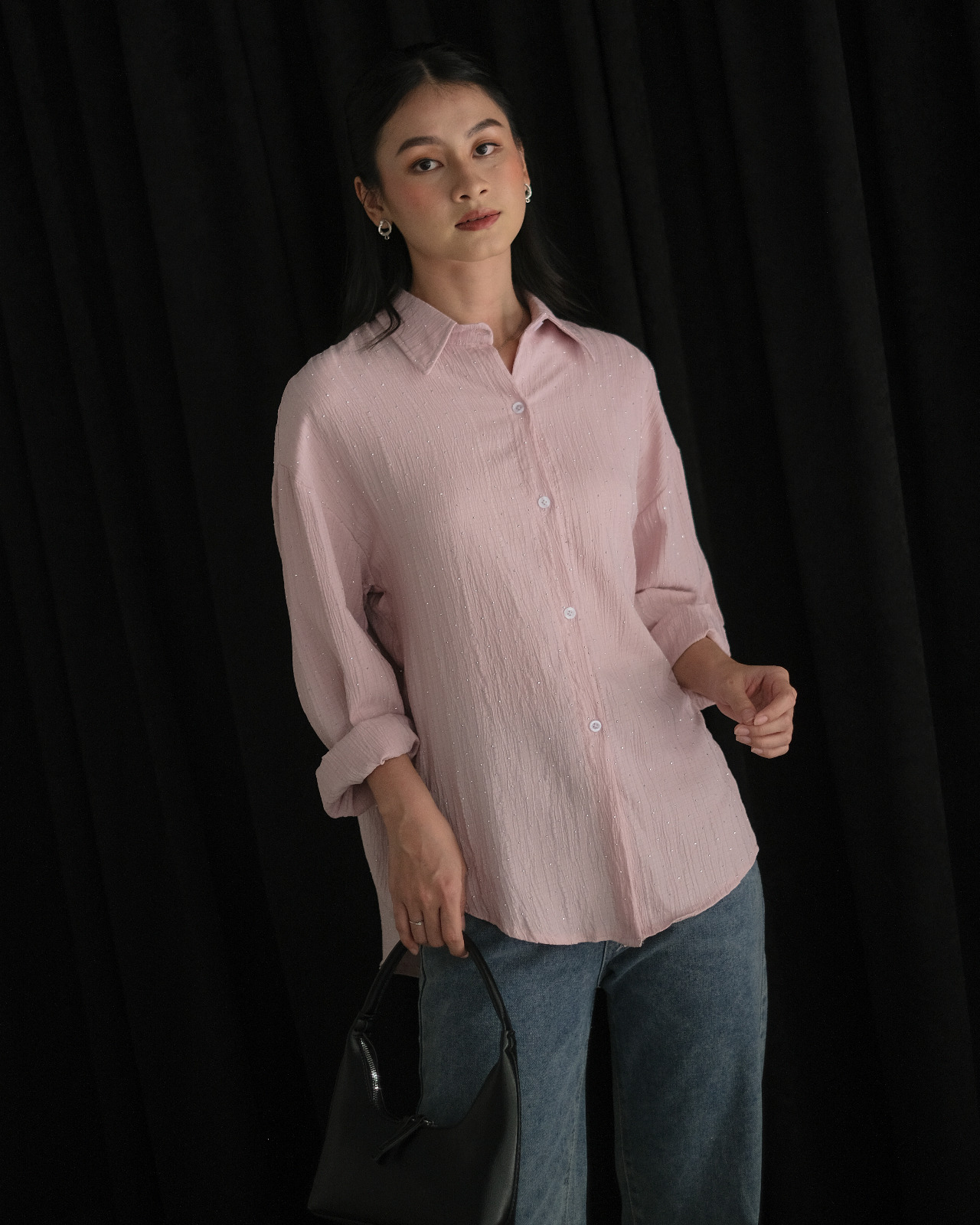 Jayne Shirt Kode 64 Pink
