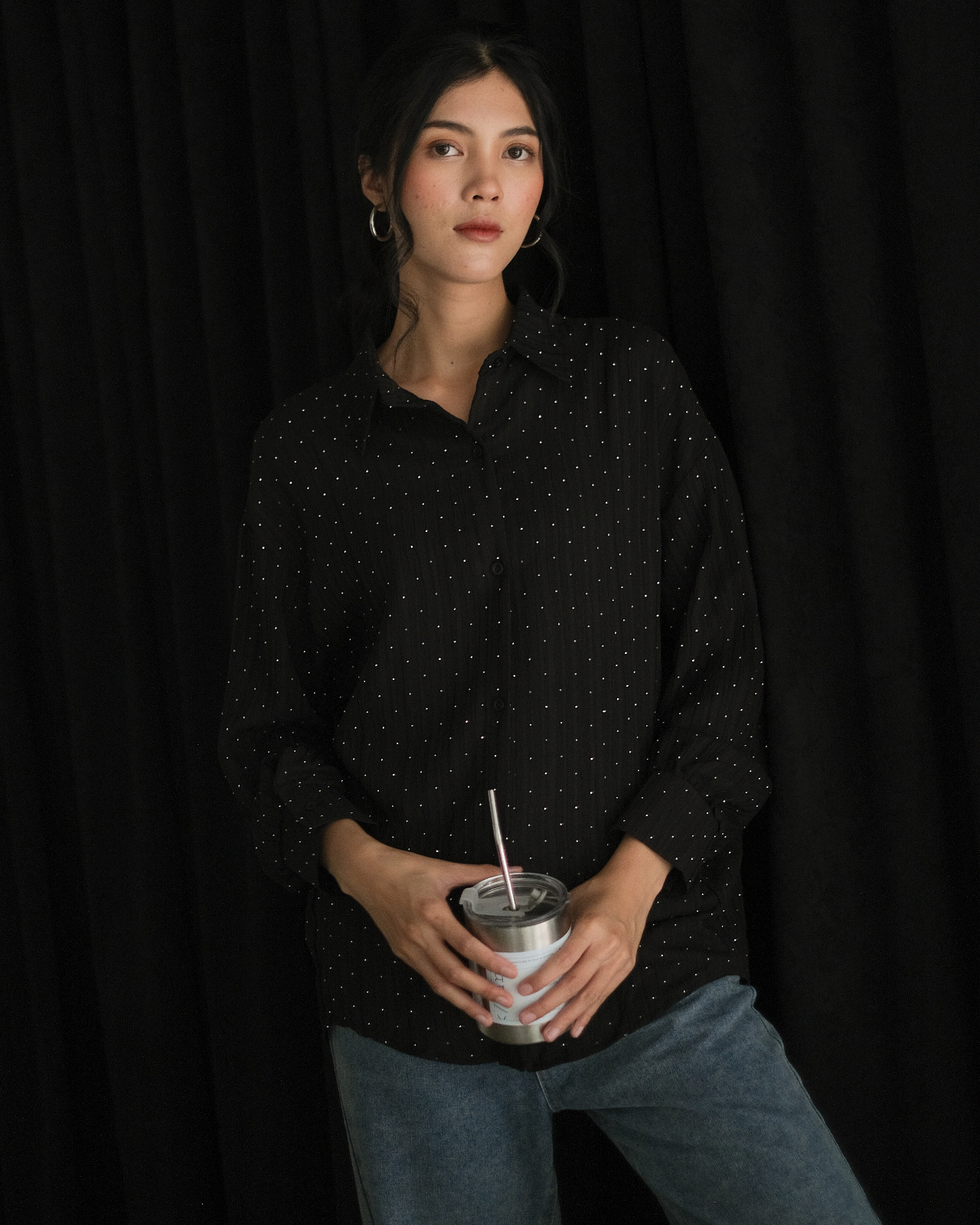 Jayne Shirt Kode 64 Black - Image 2