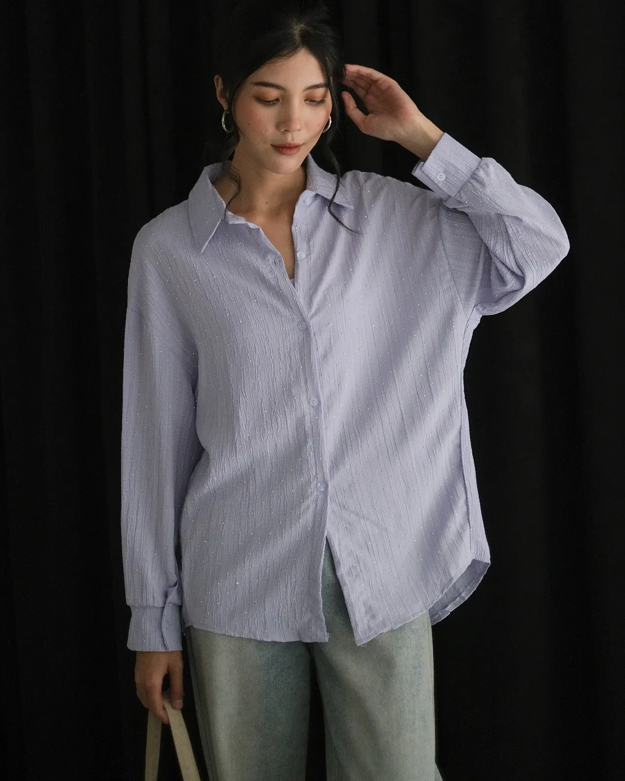 Jayne Shirt Kode 64 Lilac