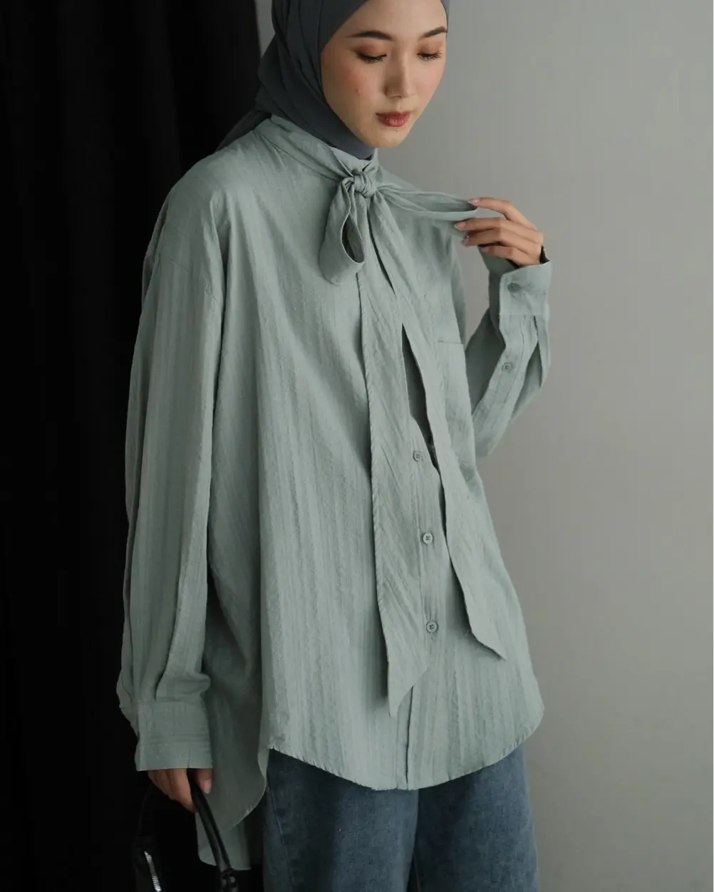 Magnolia Shirt Kode N765-1 Mint