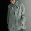 Magnolia Shirt Kode N765-1 Mint - Image 3