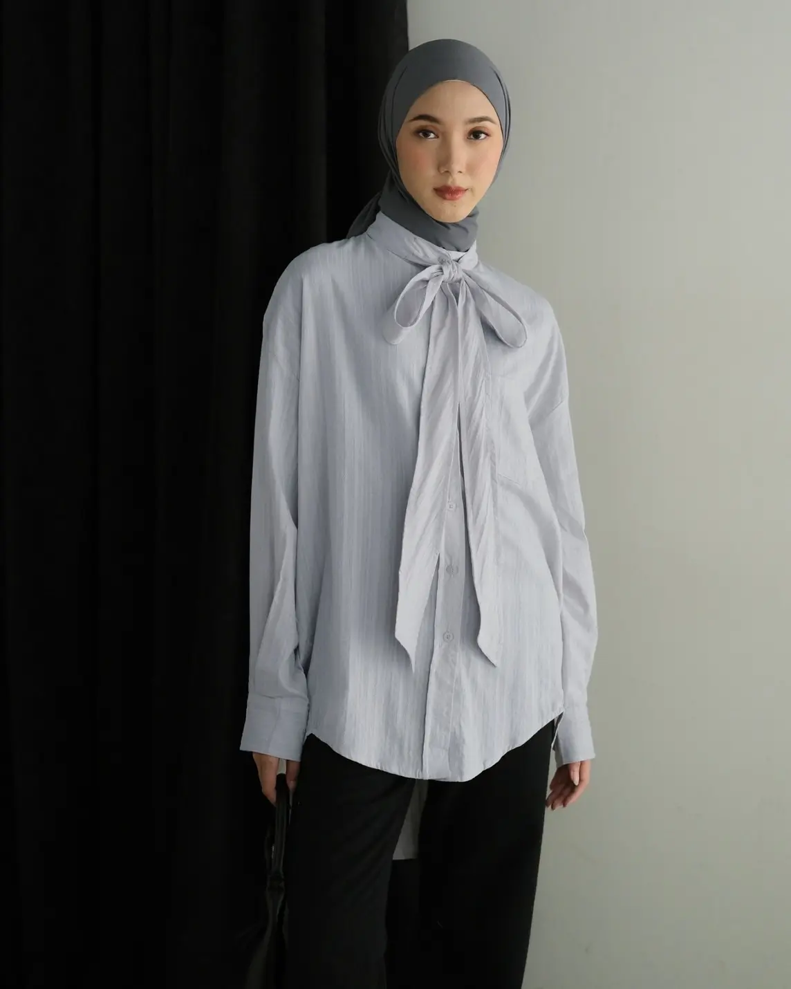 Magnolia Shirt Kode N765-1 Grey