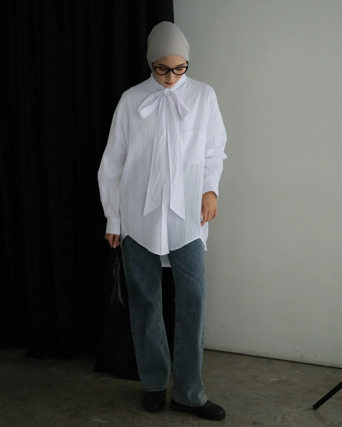 Magnolia Shirt Kode N765-1 White - Image 2