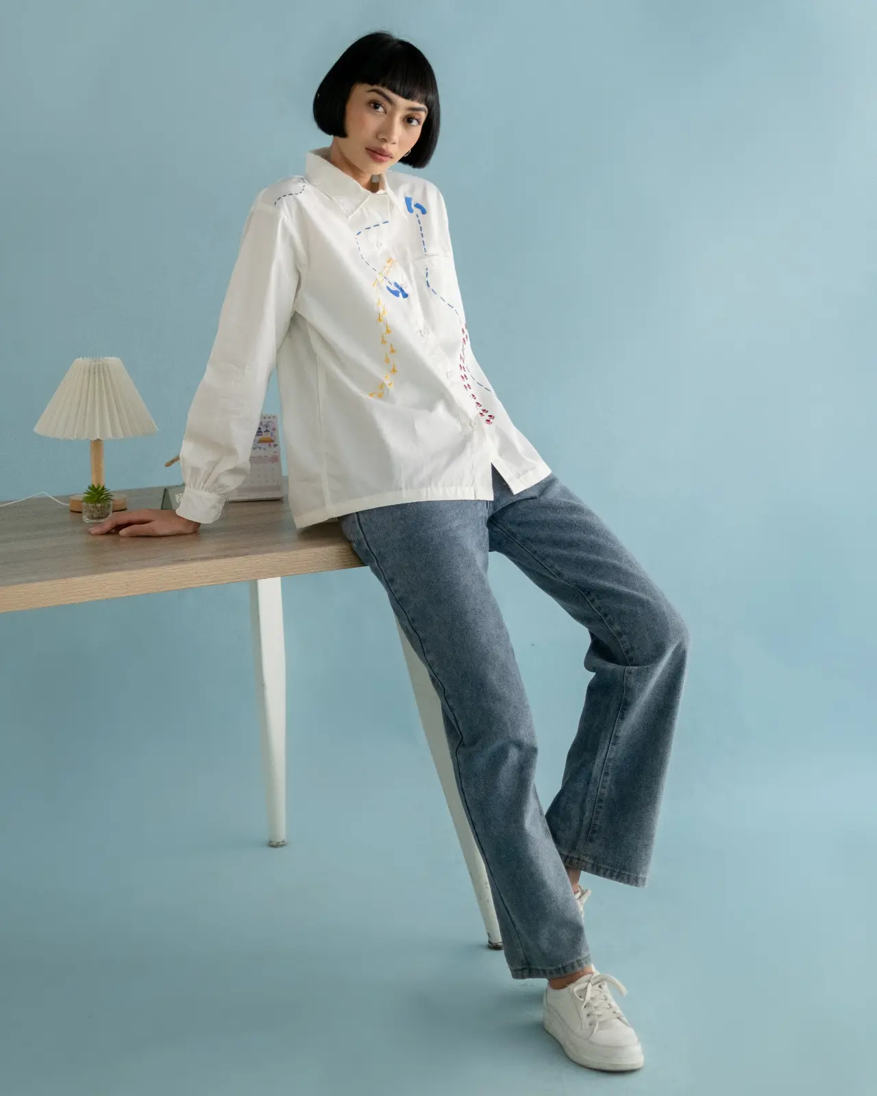 Stepha Shirt Broken White