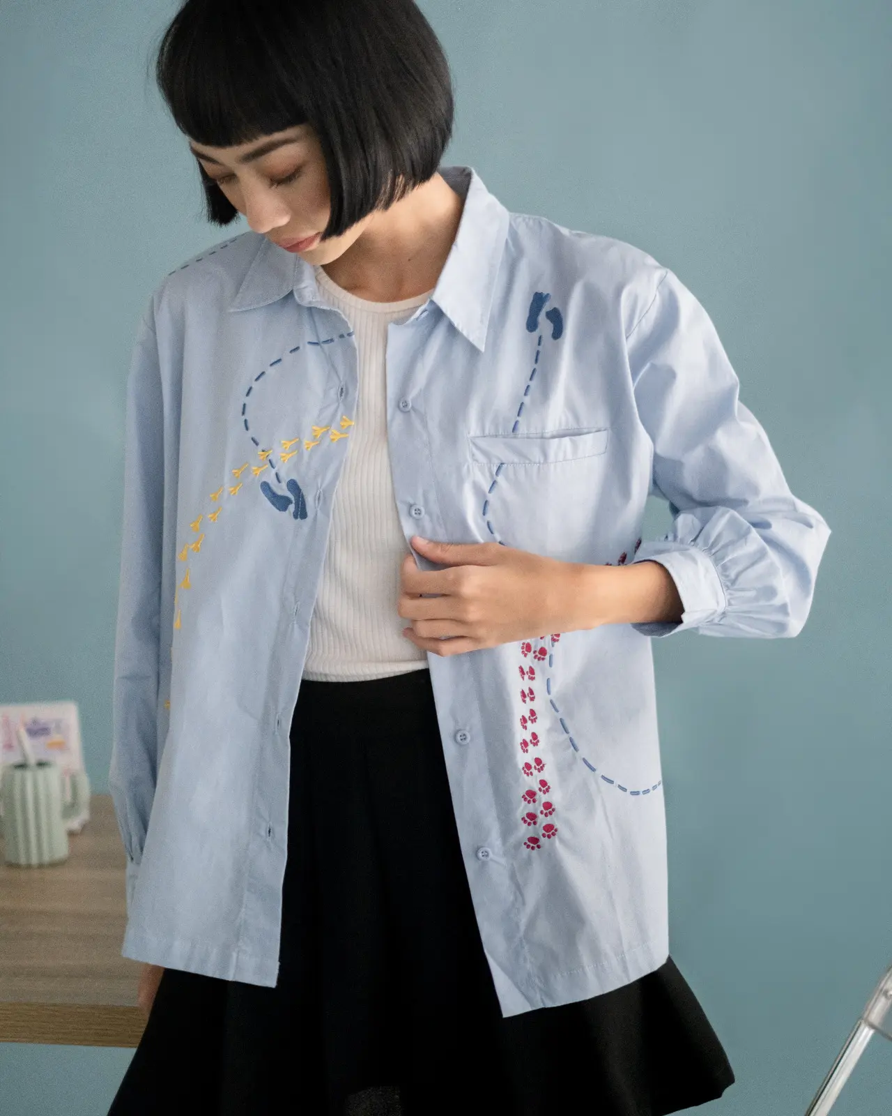 Stepha Shirt Blue