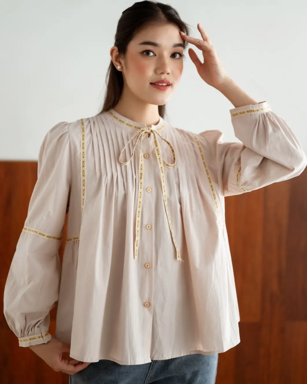 Jesara Shirt Kode 14A Nude