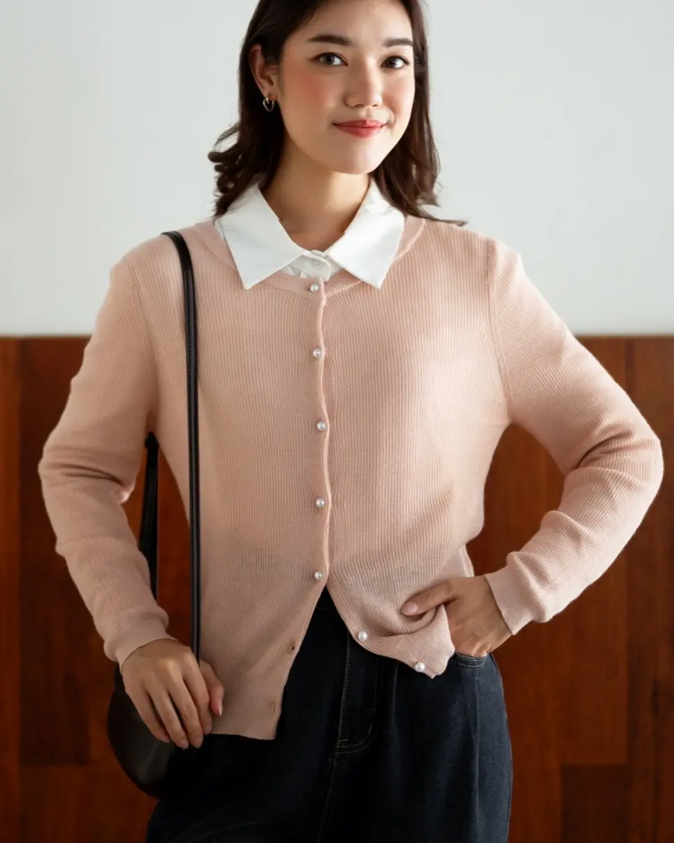 Ineza Cardigan Kode 115 Pink
