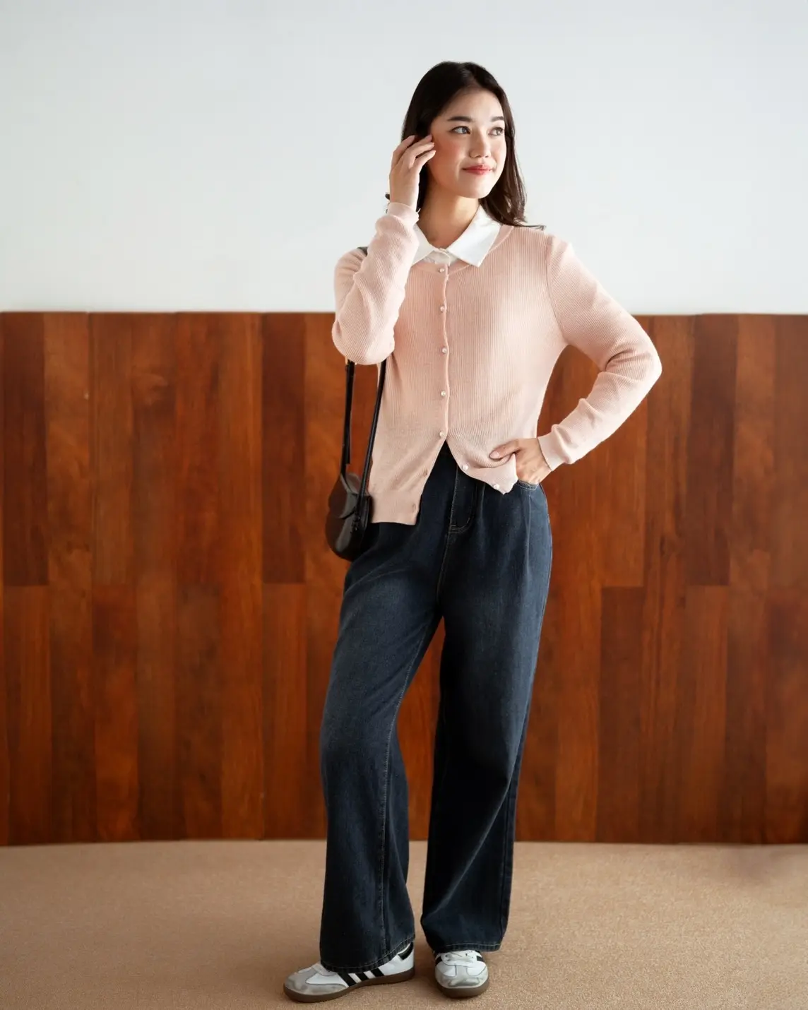 Ineza Cardigan Kode 115 Pink - Image 2