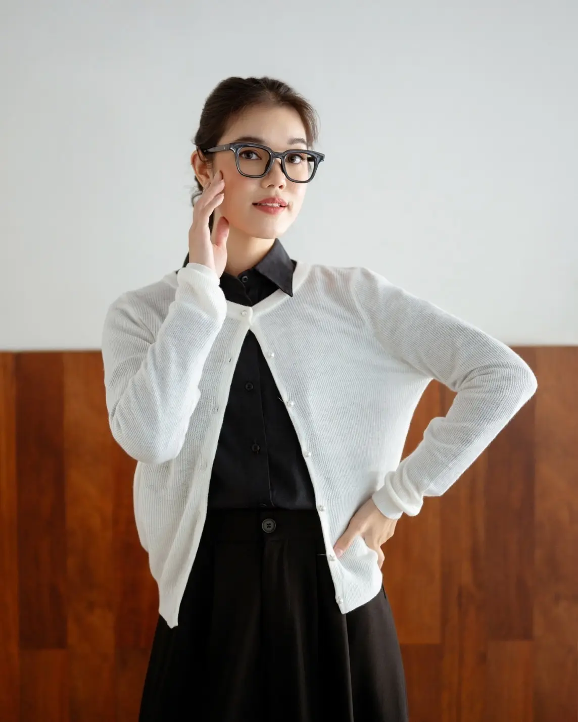 Ineza Cardigan Kode 115 Broken White - Image 2