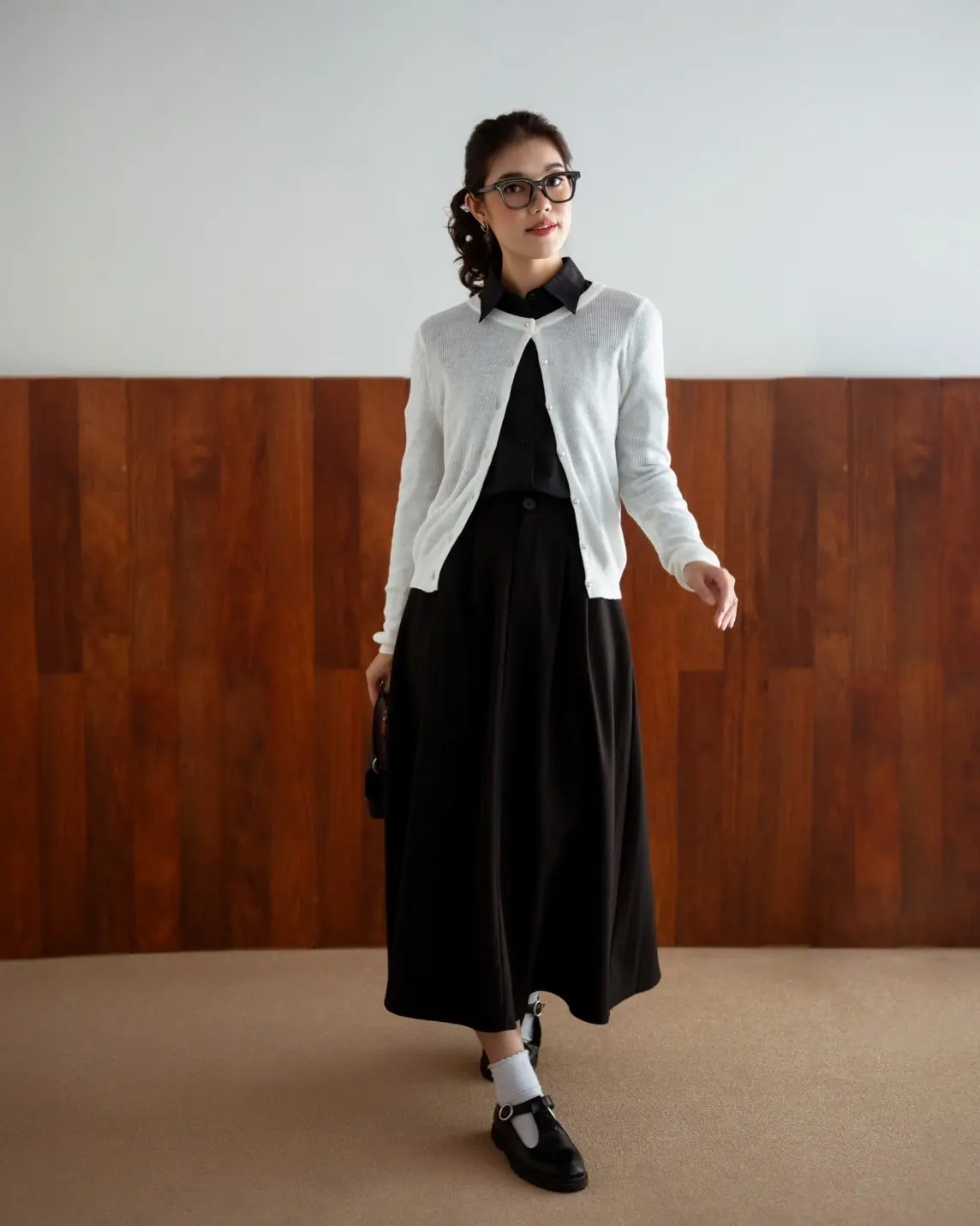 Ineza Cardigan Kode 115 Broken White - Image 3