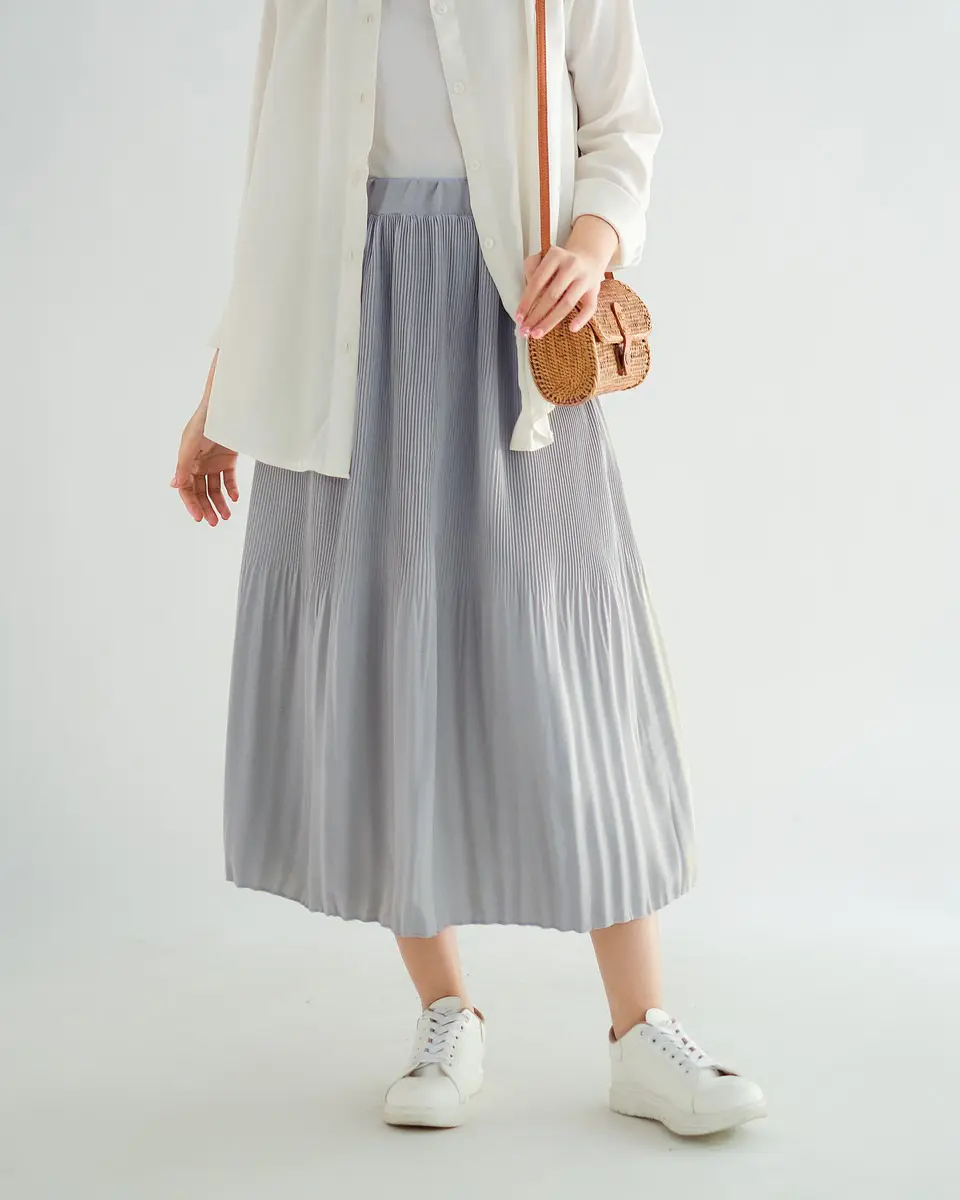 Rikani Skirt Kode V 2660 Grey - Image 2