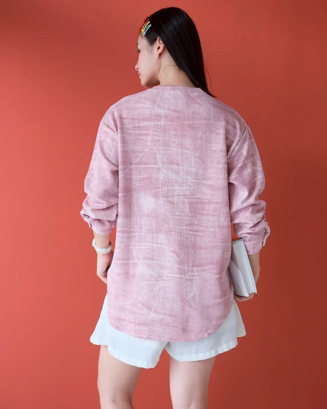 Kamora Longsleeve Kode 5374 Pink - Image 3