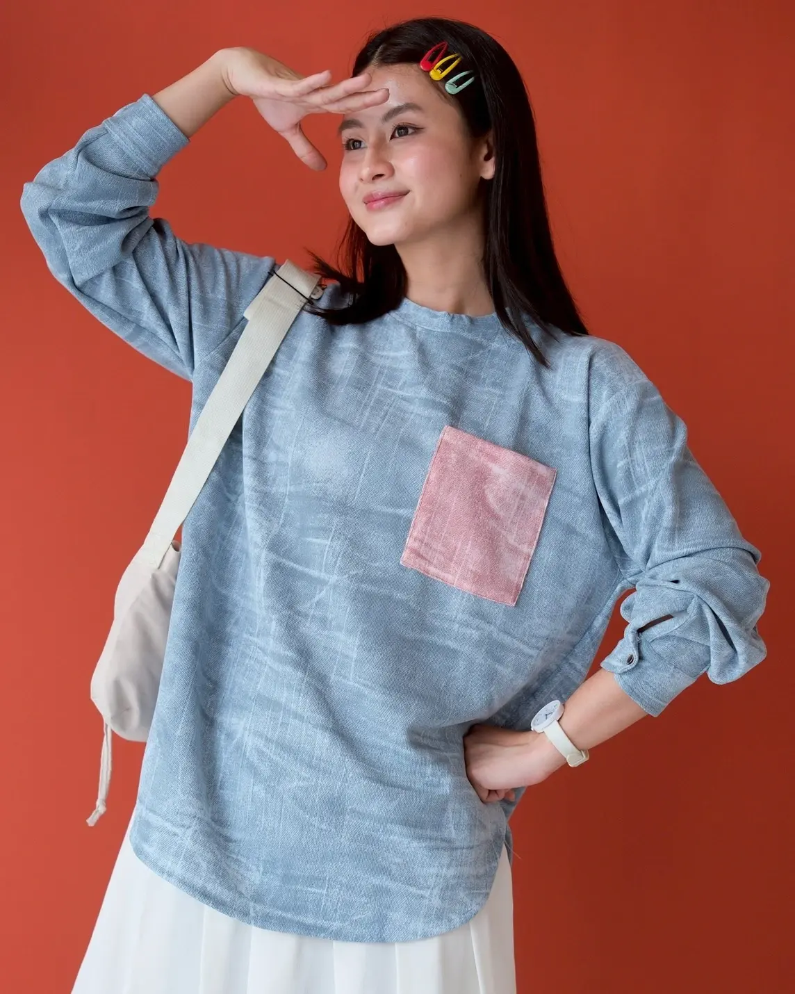 Kamora Longsleeve Kode 5369 Blue
