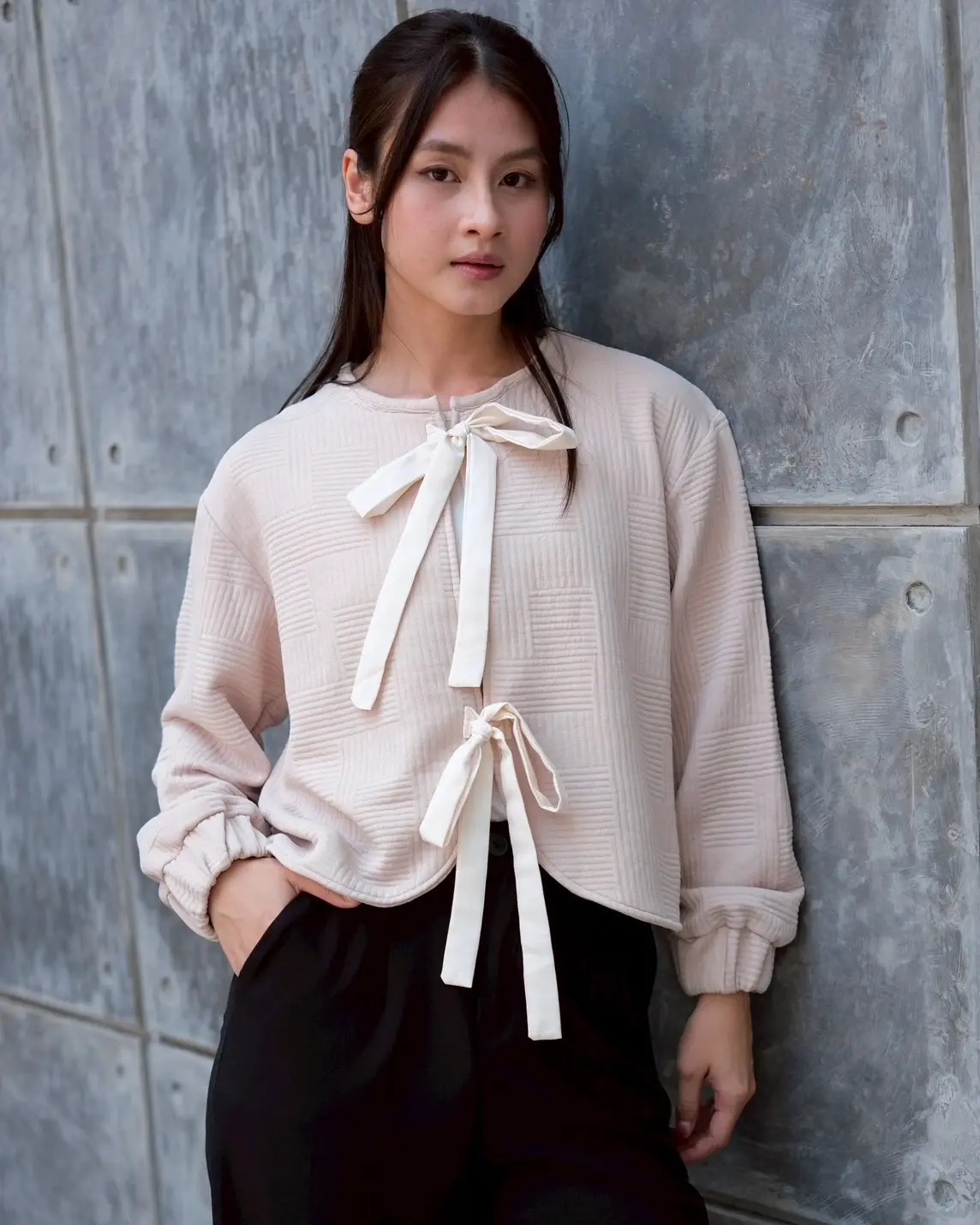 Alternative view of Loreta Outer Kode 26142 Cream