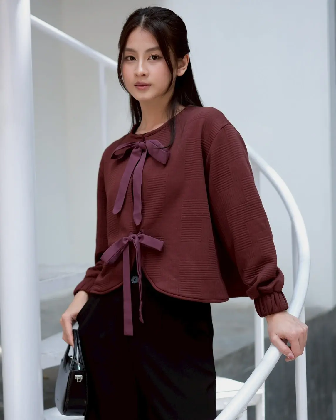 Alternative view of Loreta Outer Kode 26143 Mahogany