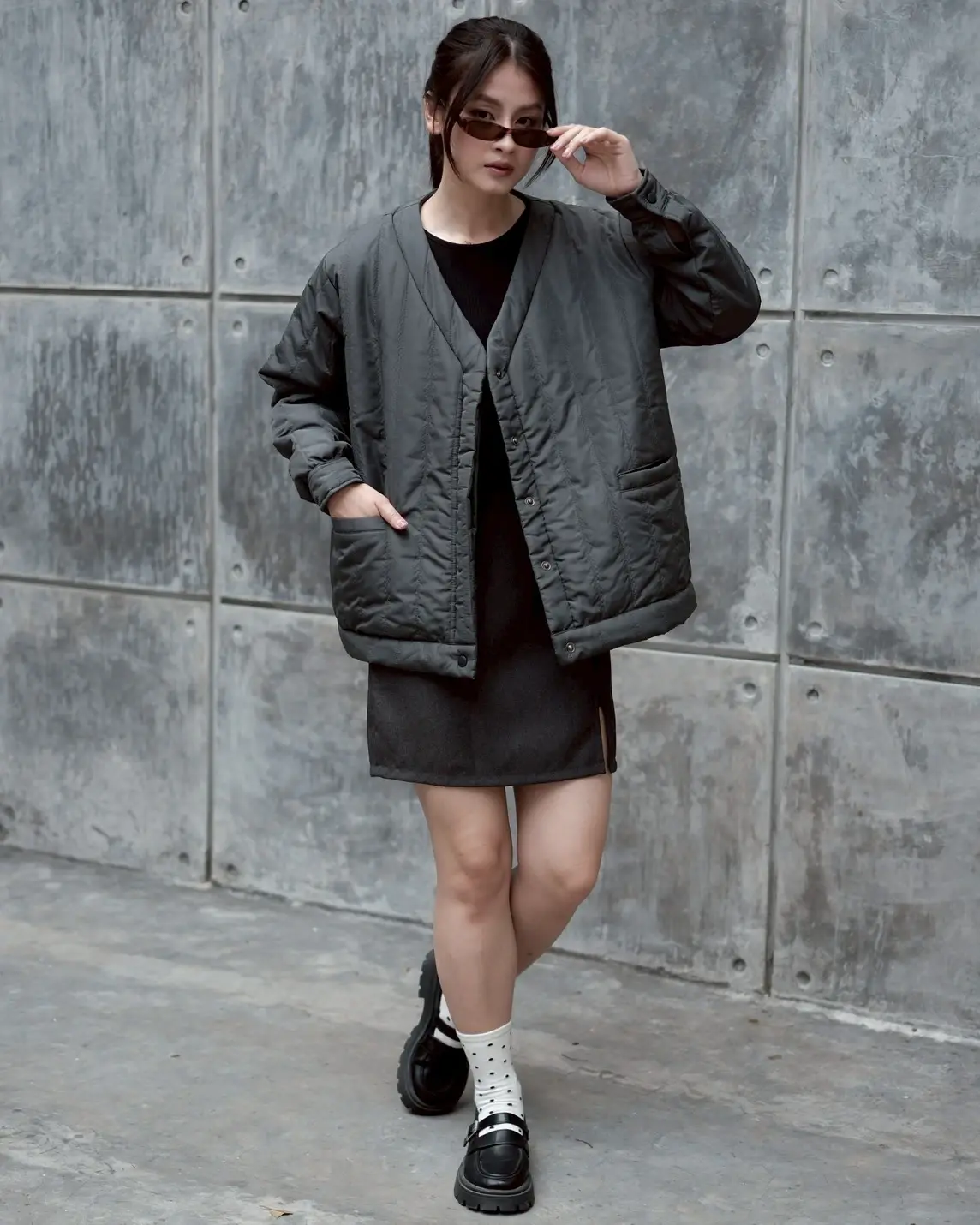 Quera Jacket Grey - Image 3