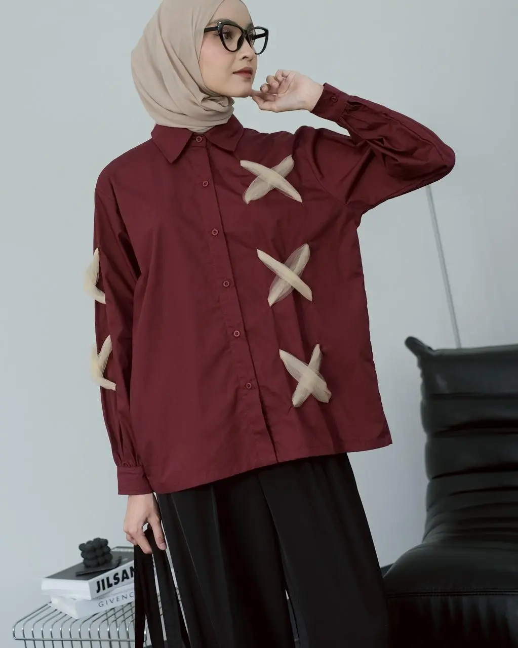 Reigner Shirt Maroon