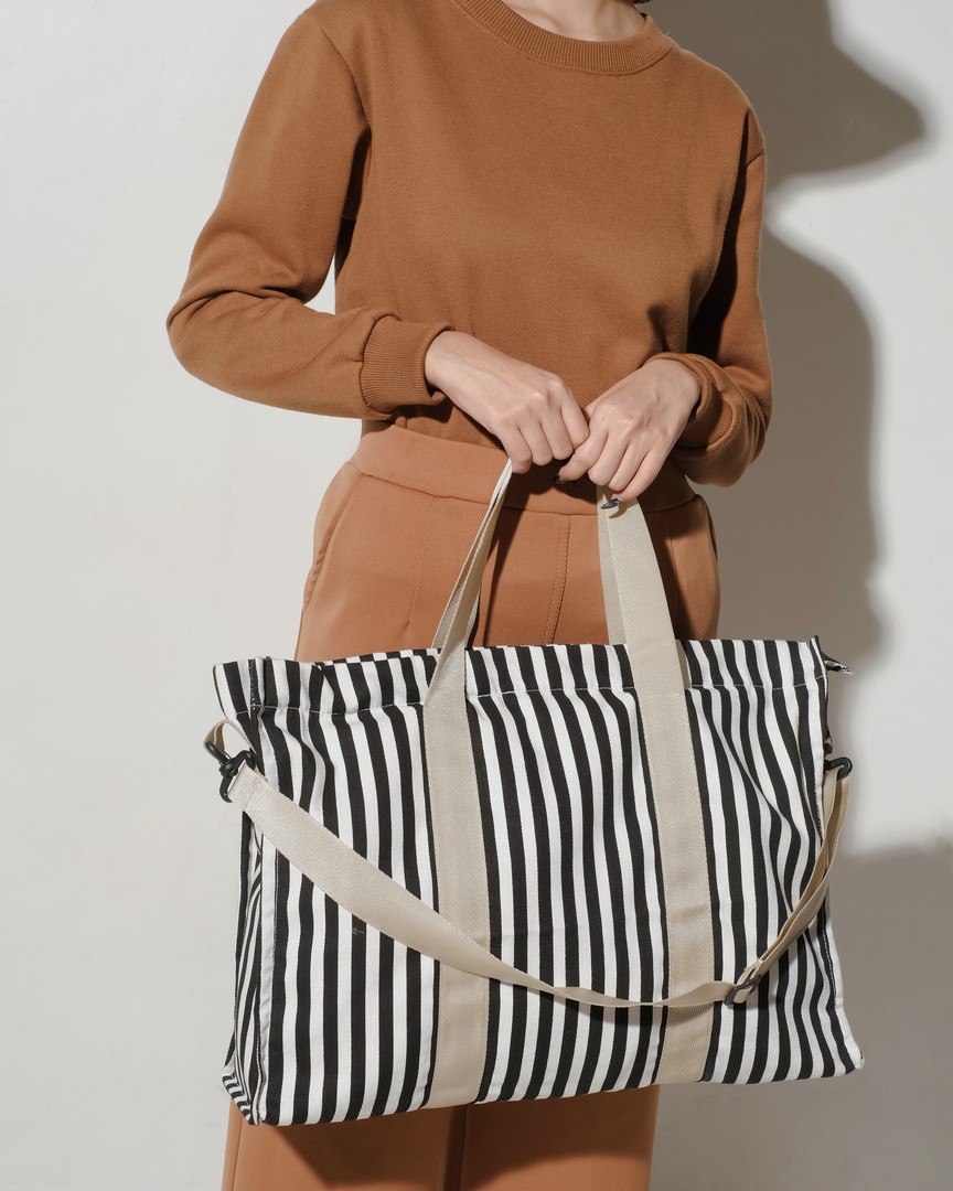 Alternative view of Strippy Bag Black