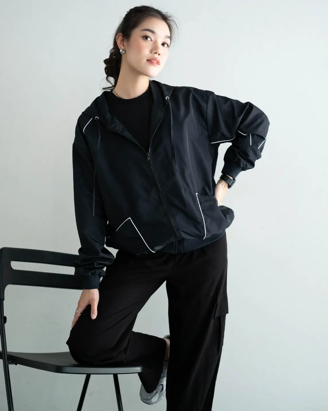 Akio Jacket Black - Image 3