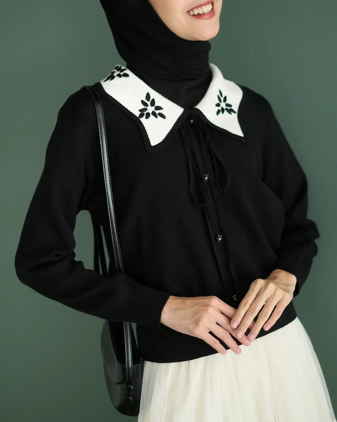 Aliza Longsleeve Kode 147 Black - Image 2