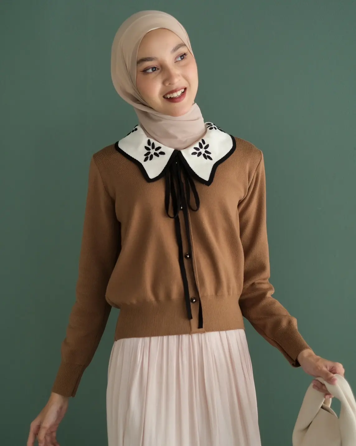 Aliza Longsleeve Kode 147 Brown