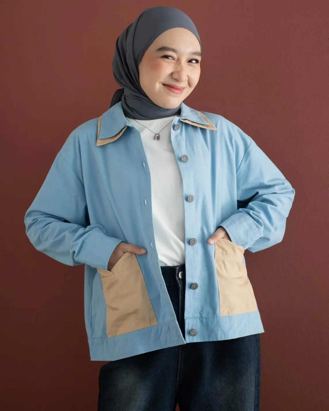 Austin Jacket Blue - Image 2