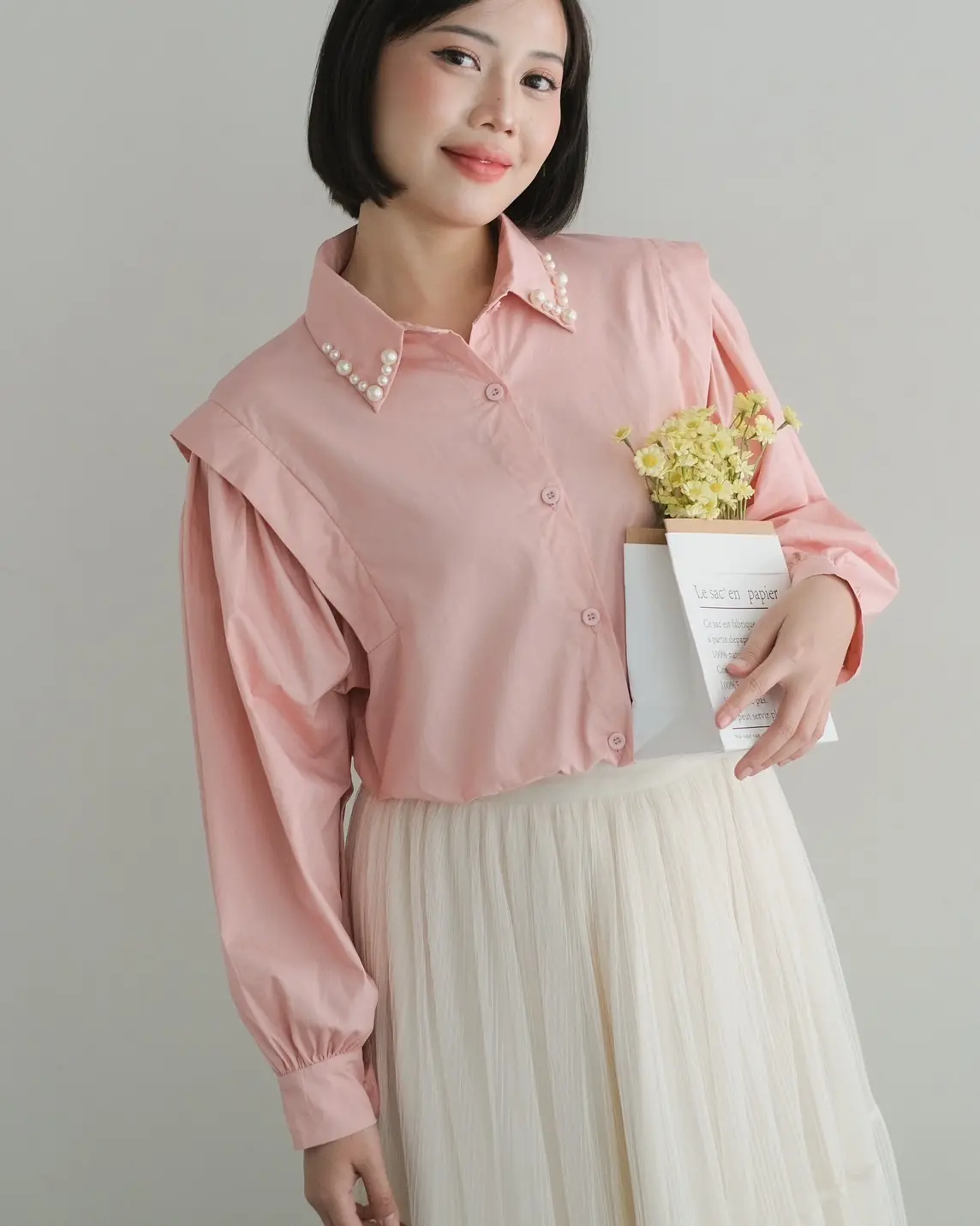 Baelyn Shirt Kode 81 Pink