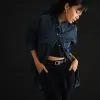Balaria Denim Shirt Kode 158A Dark Blue - Image 2
