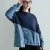Balea Denim Shirt Kode 4139 Navy - Image 3