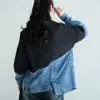 Balea Denim Shirt Kode 4139 Black - Image 4