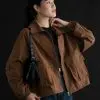 Barina Jacket Kode 71 Coffee - Image 3