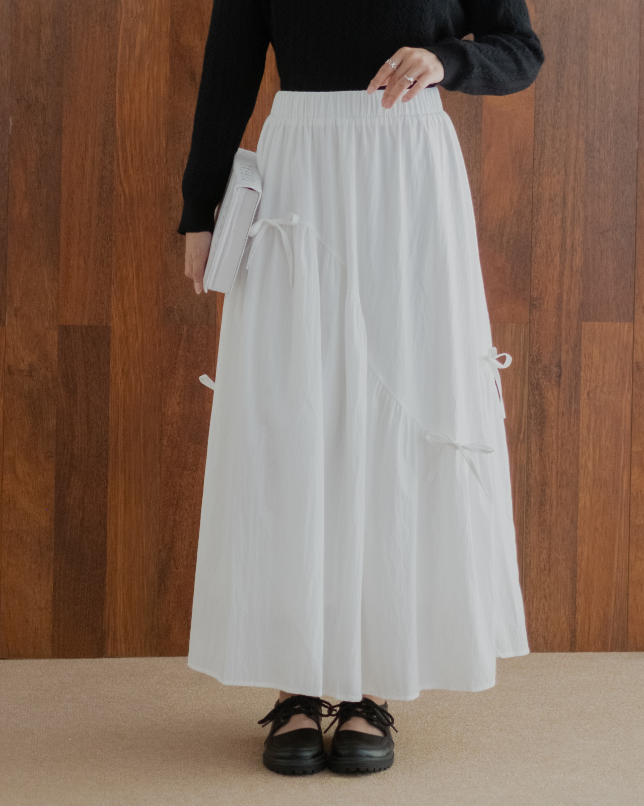 Cantika Skirt Kode 477/156 Broken White