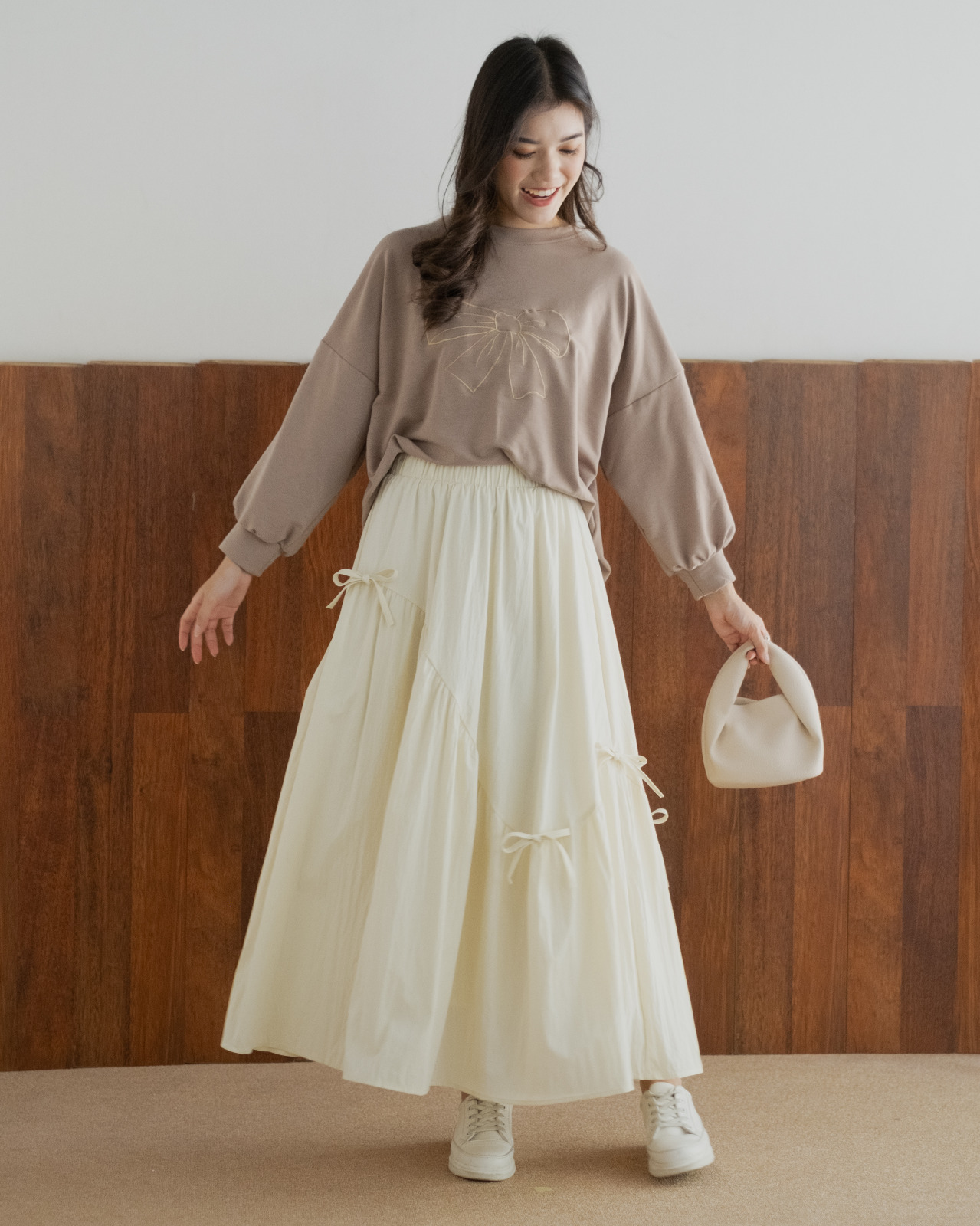 Cantika Skirt Kode 477/156 Ivory