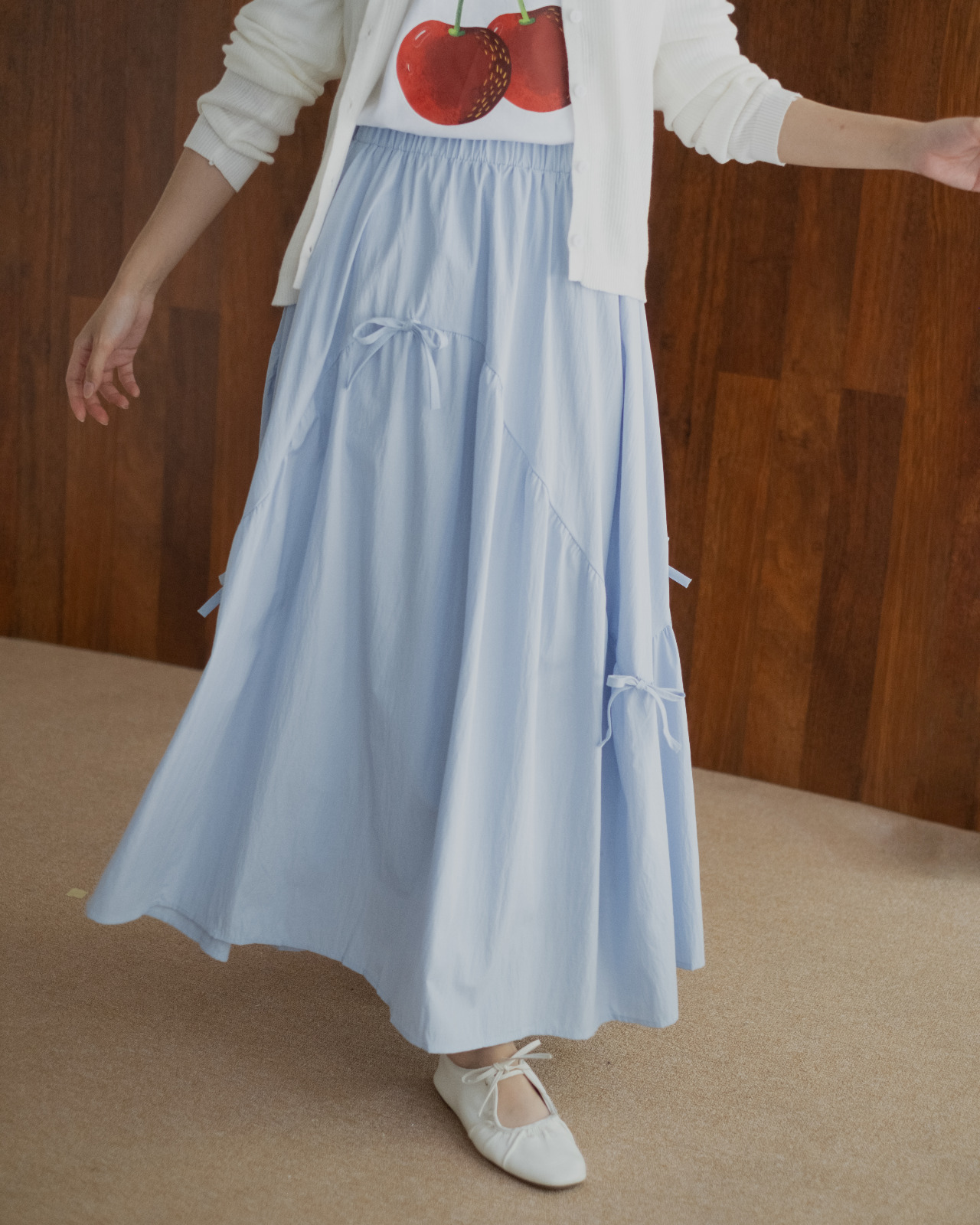 Cantika Skirt Kode 477/156 Blue - Image 3