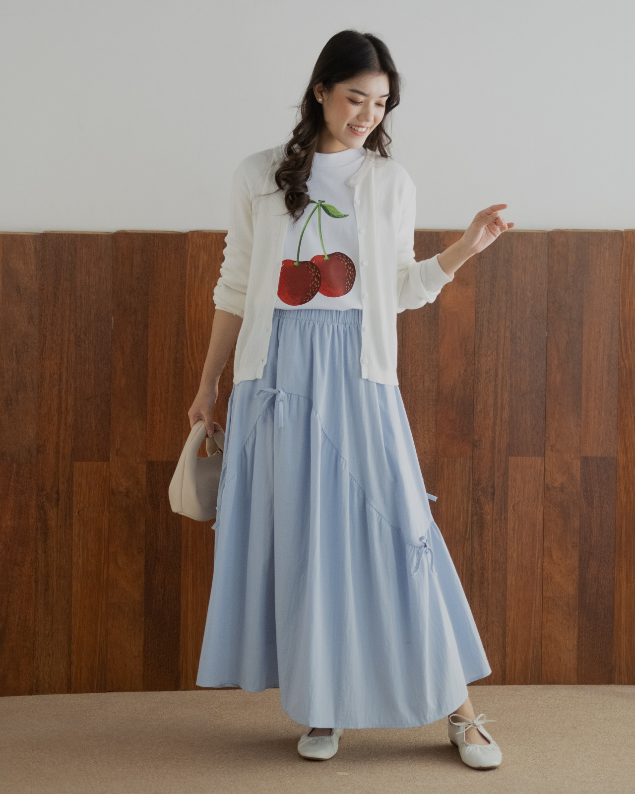 Cantika Skirt Kode 477/156 Blue - Image 2