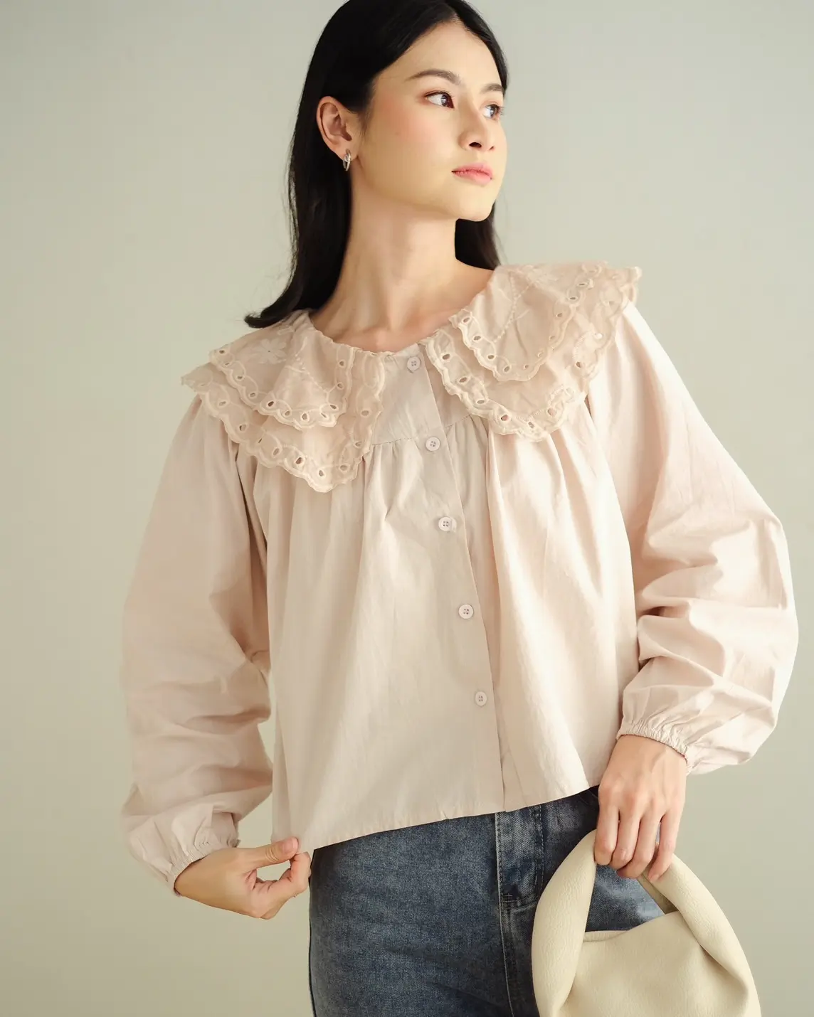 Cella Shirt Kode 11A Nude