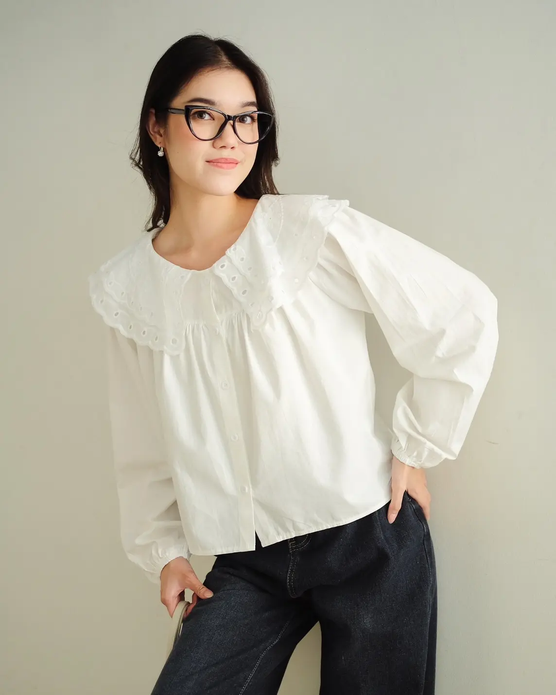 Cella Shirt Kode 11A Broken White