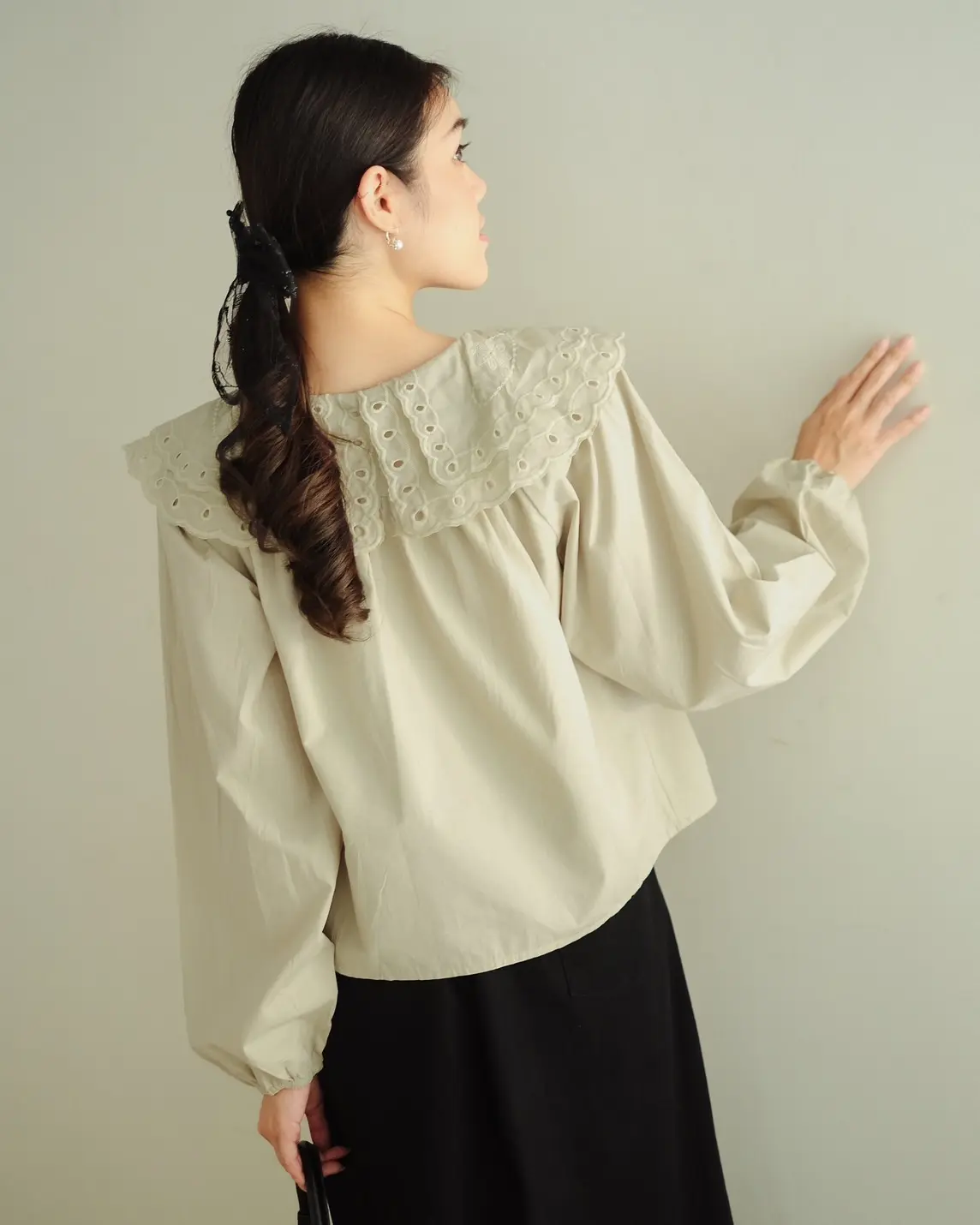 Cella Shirt Kode 11A Cream - Image 2