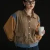 Chesy Corduroy Jacket Kode L119 Khaki-Milo