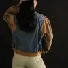 Chesy Corduroy Jacket Kode L119 Blue-Khaki - Image 3