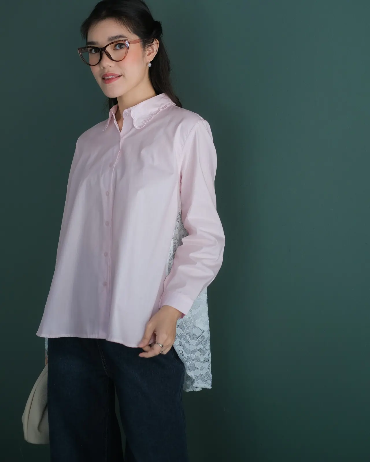 Chilan Shirt Kode 1364 Baby Pink - Image 2