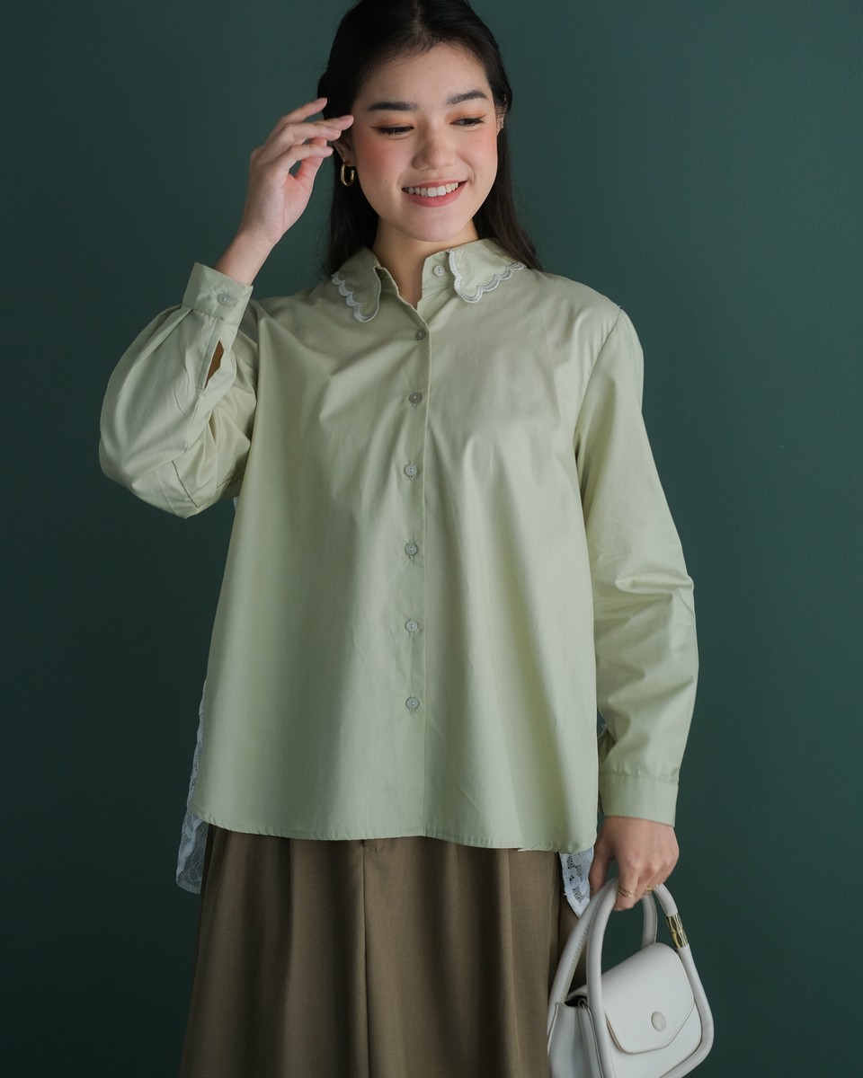 Chilan Shirt Kode 1364 Mint - Image 2