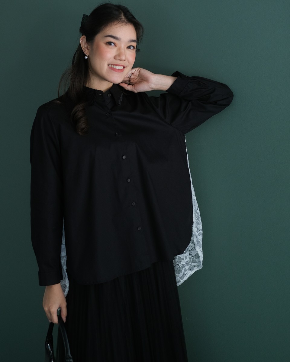 Chilan Shirt Kode 1364 Black - Image 2