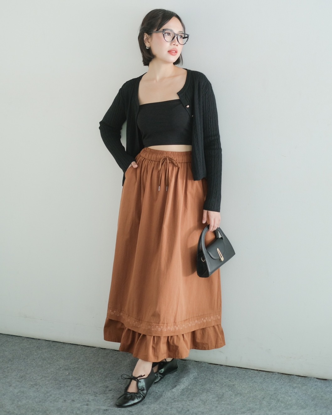 Dakyra Skirt Kode 7A Brown - Image 2