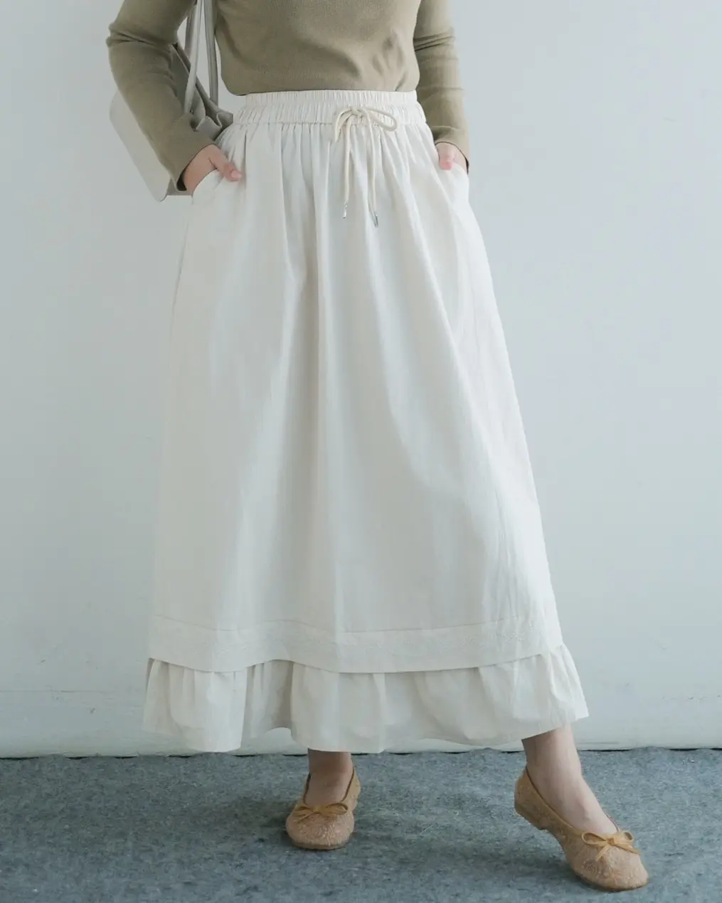 Dakyra Skirt Kode 7A Beige - Image 3
