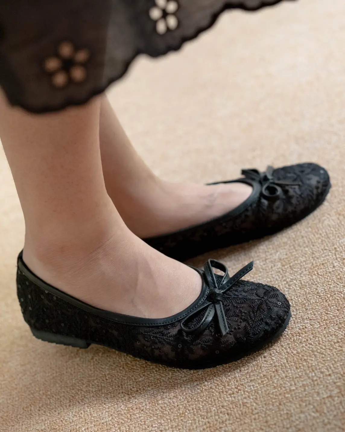 Desha Flatshoes Black