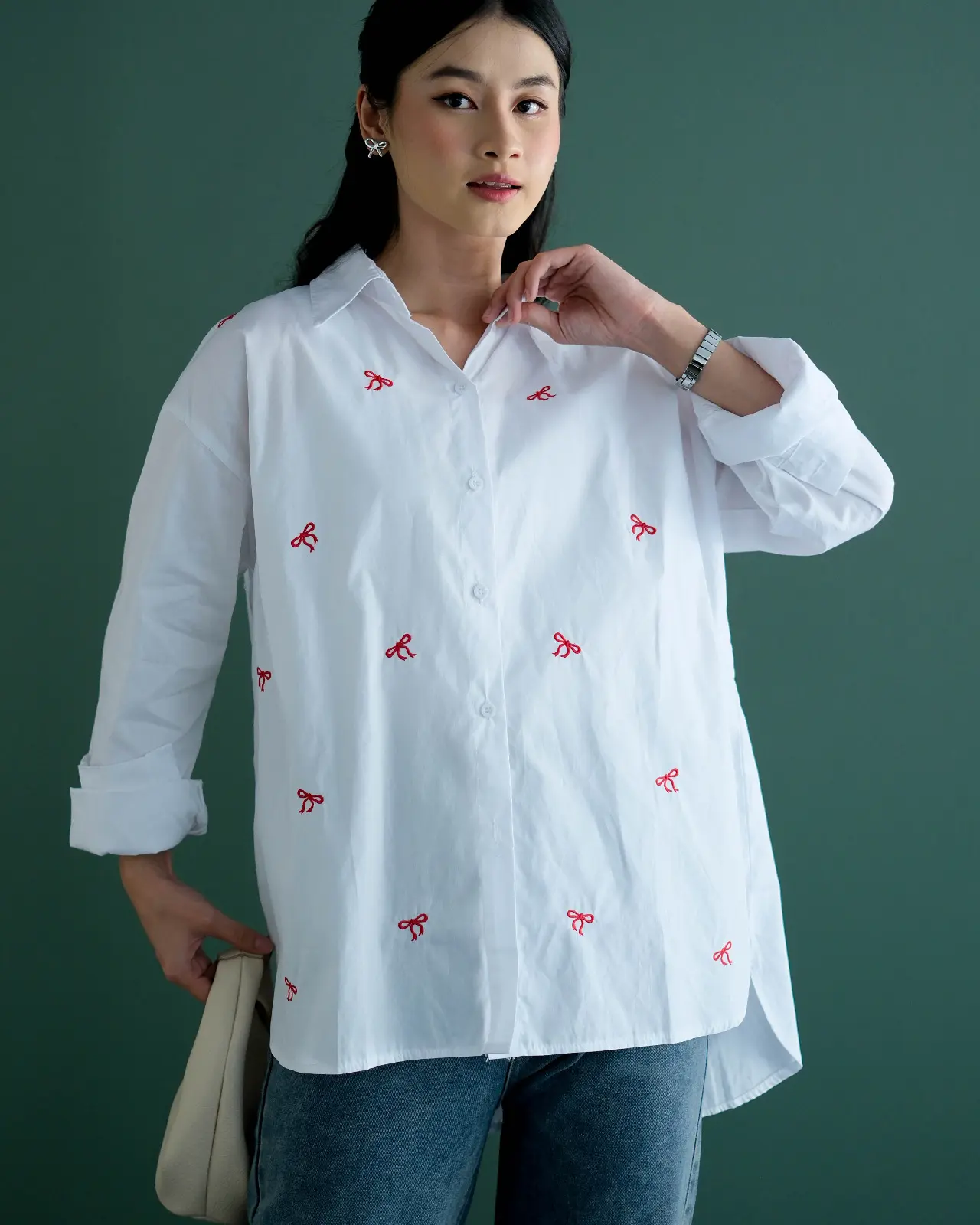Deysa Shirt Kode 14762 Broken White
